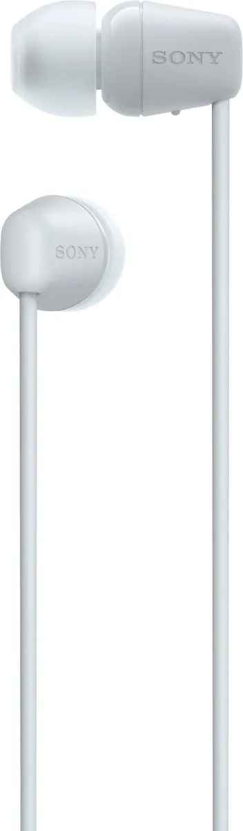 Sony WI-C100 - Draadloze oordopjes - Wit