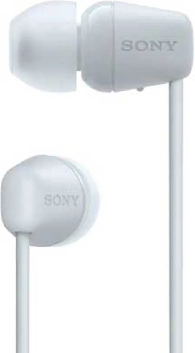 Sony WI-C100 - Draadloze oordopjes - Wit