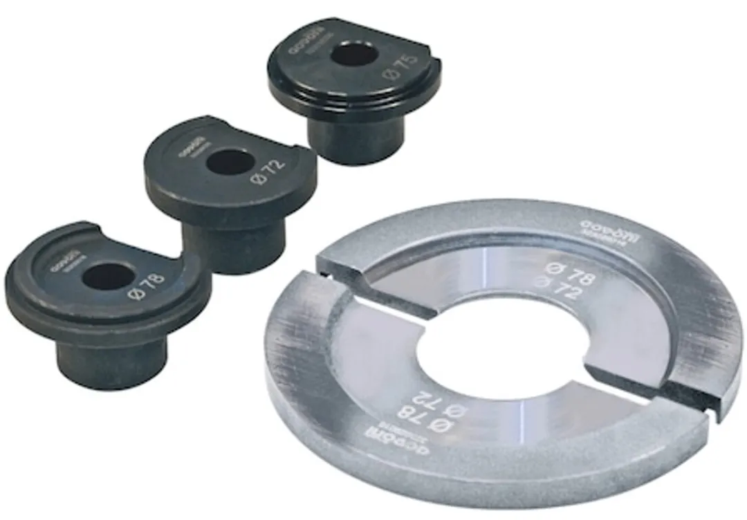 Würth Universele Halve Schalen Set 72/75/78mm