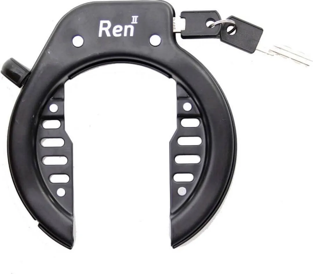 Axa Ringslot Ren II - Zwart - afbeelding 4 van 6