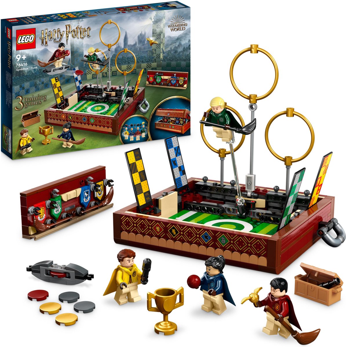 LEGO Harry Potter Zwerkbal hutkoffer Spelletjes Set - 76416