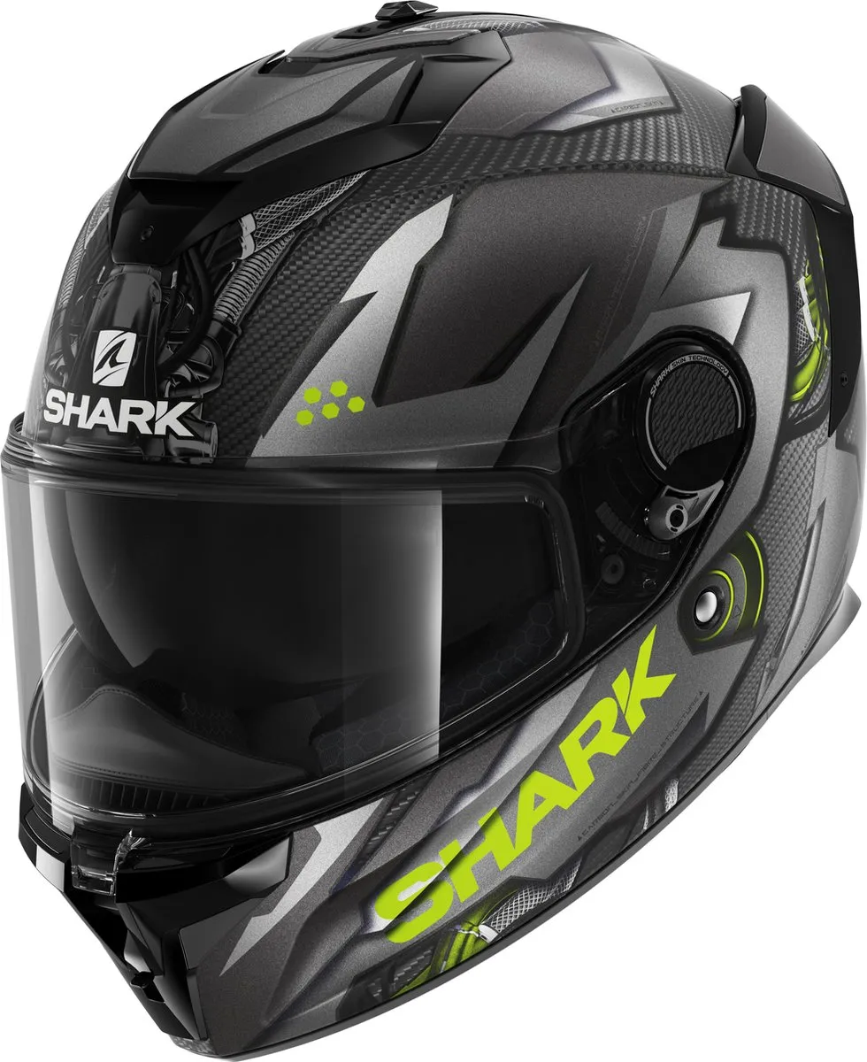 Shark Spartan GT Carbon Urikan Motorhelm