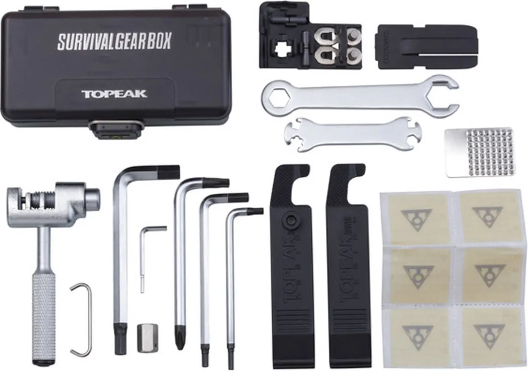 Topeak Survival Gear Box+ Houder - Grijs