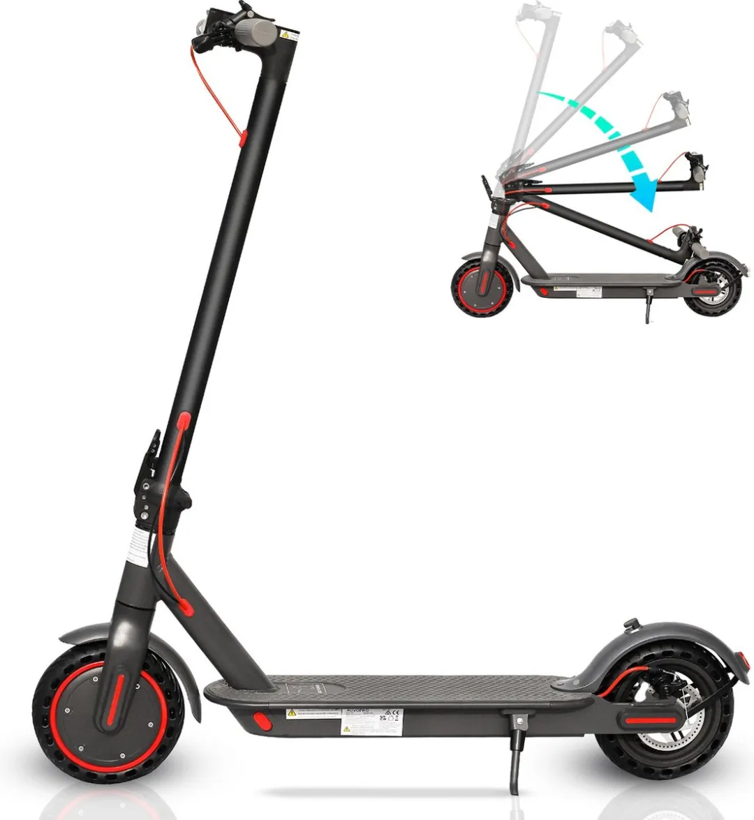 Stay-on Aovo M365 Pro | Elektrische step | Krachtige 350W motor | 25km/h | Max. 35km | Compact inklapbaar | NL handleiding | Smart-App