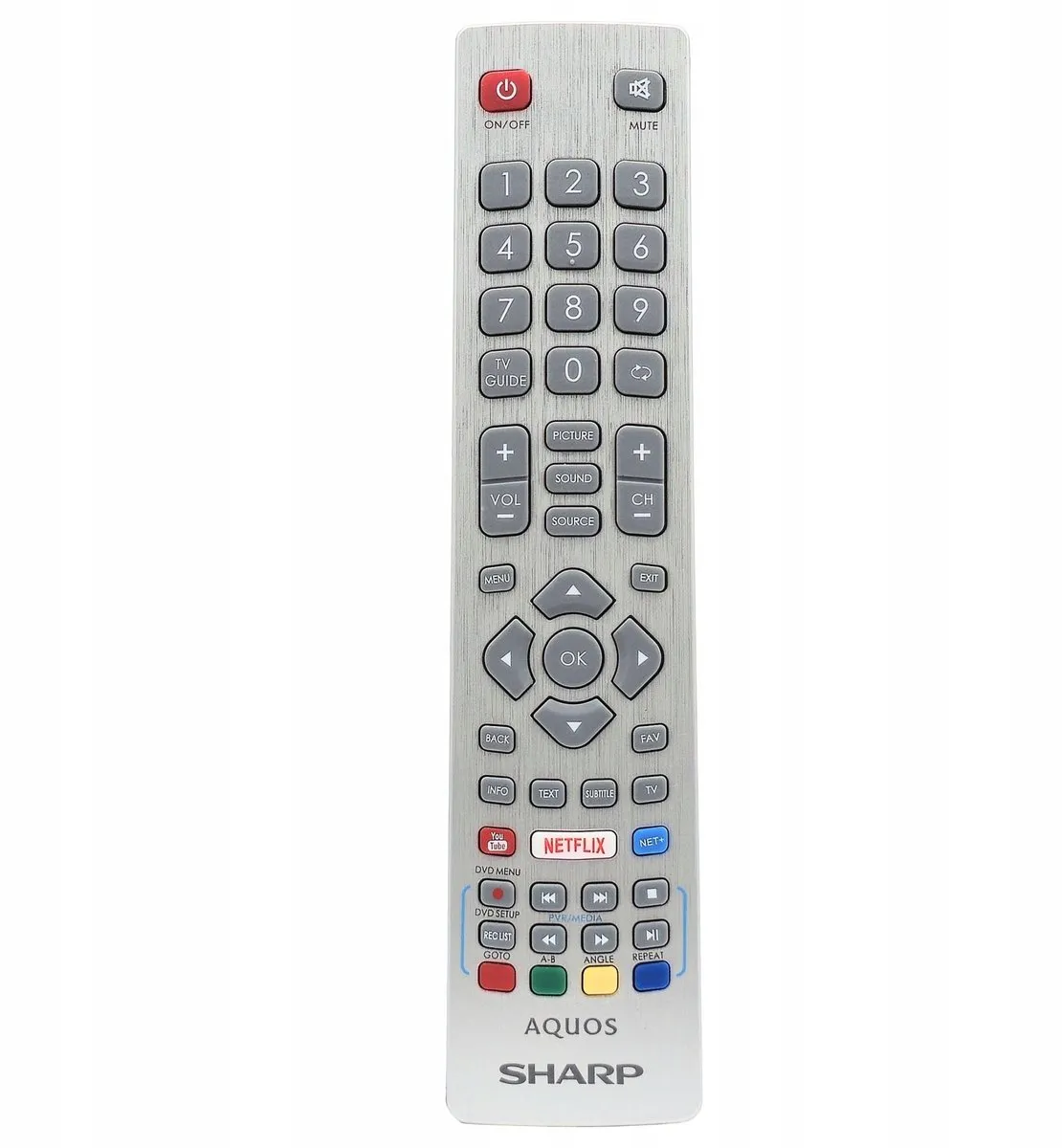 Sharp Aquos SHW/RMC/0120N Afstandsbediening - Zilver