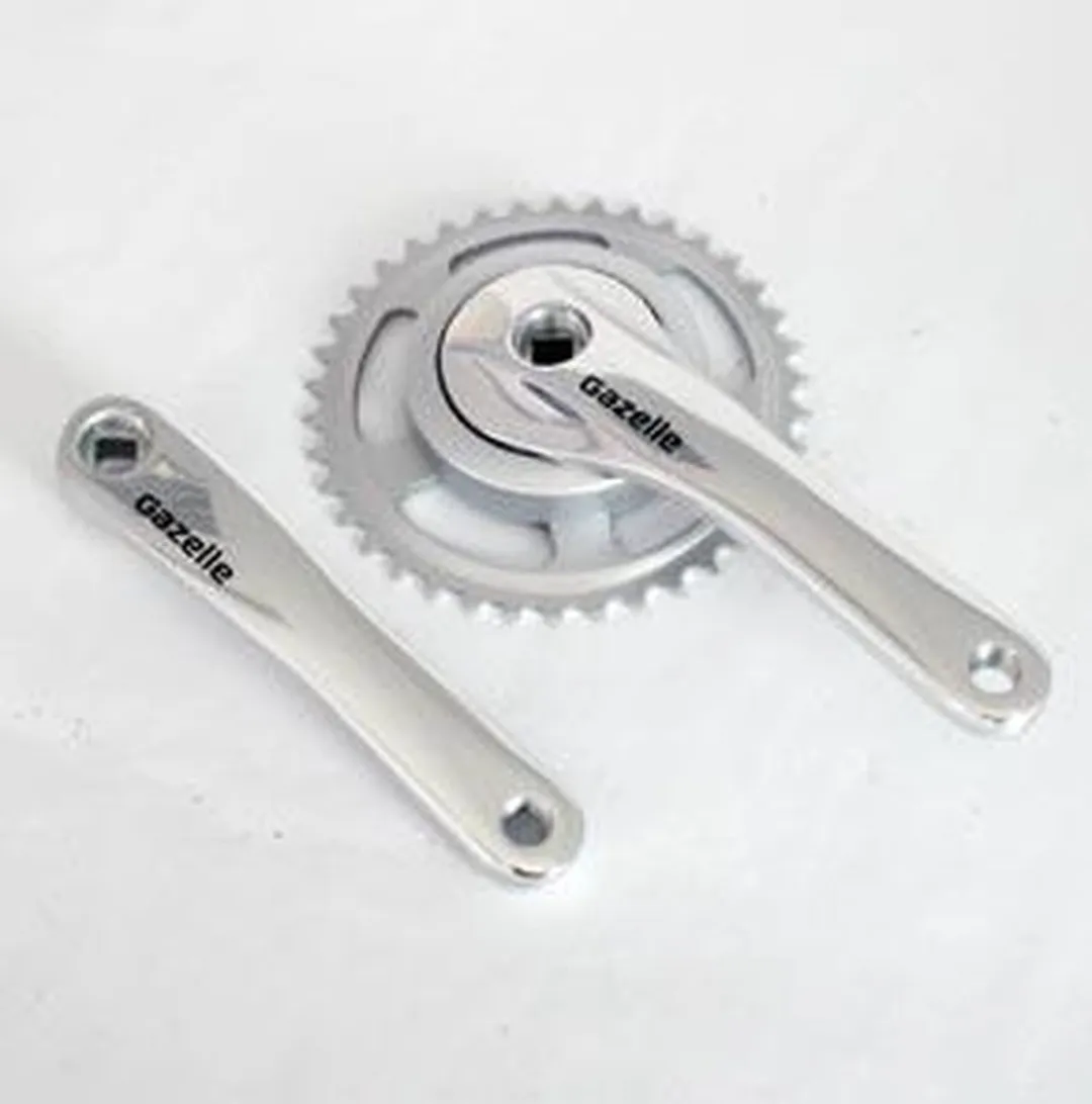 Gazelle Crankstel 38T Aluminium - 8-Speed