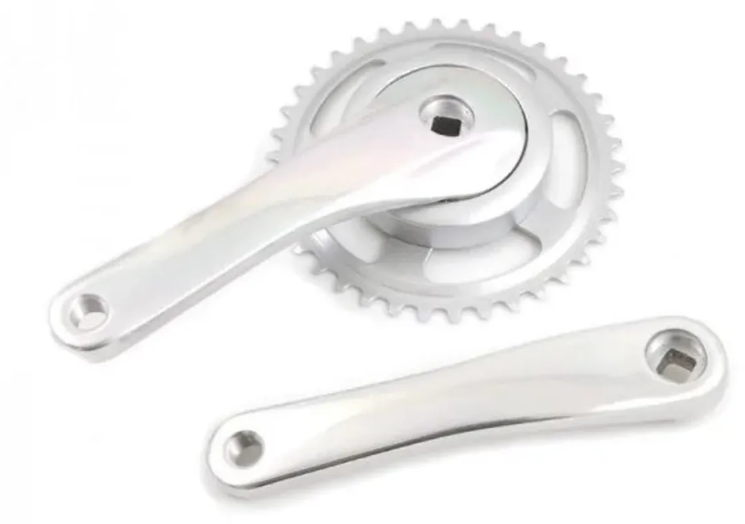 Gazelle Crankstel 38T Aluminium - 8-Speed