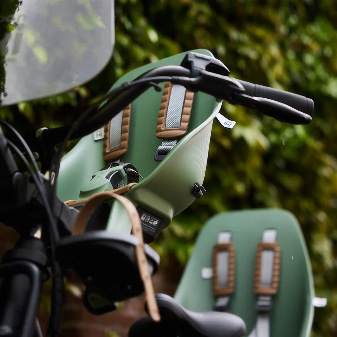 Urban Iki Fietsstoeltje Voor Ta–ke - Icho Green/ Kurumi Brown