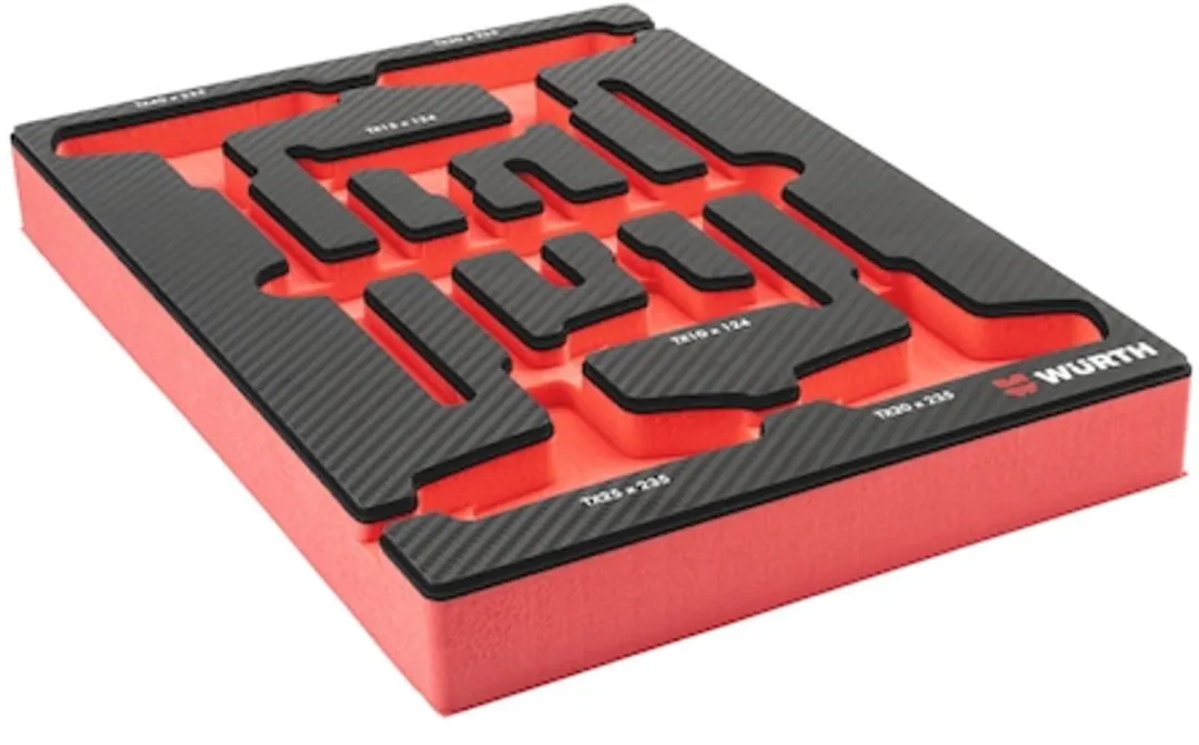 Würth Systeeminlay Schroevendraaier T-greep Set 4.4.1