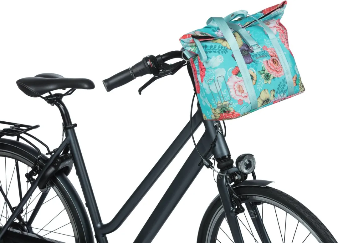 Basil Bloom Field Fietshandtas - 8-11L - Blauw