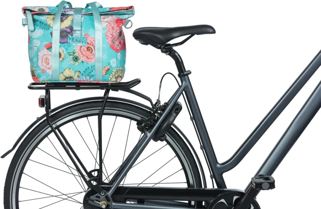 Basil Bloom Field Fietshandtas - 8-11L - Blauw