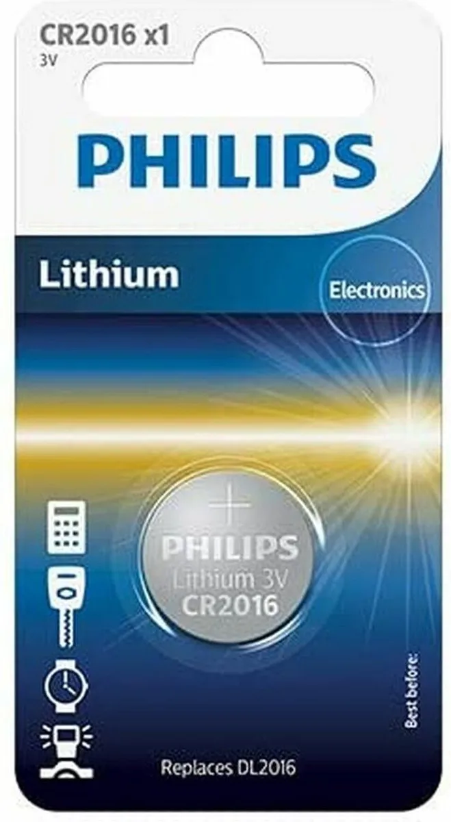Philips CR2016/01B Batterijen
