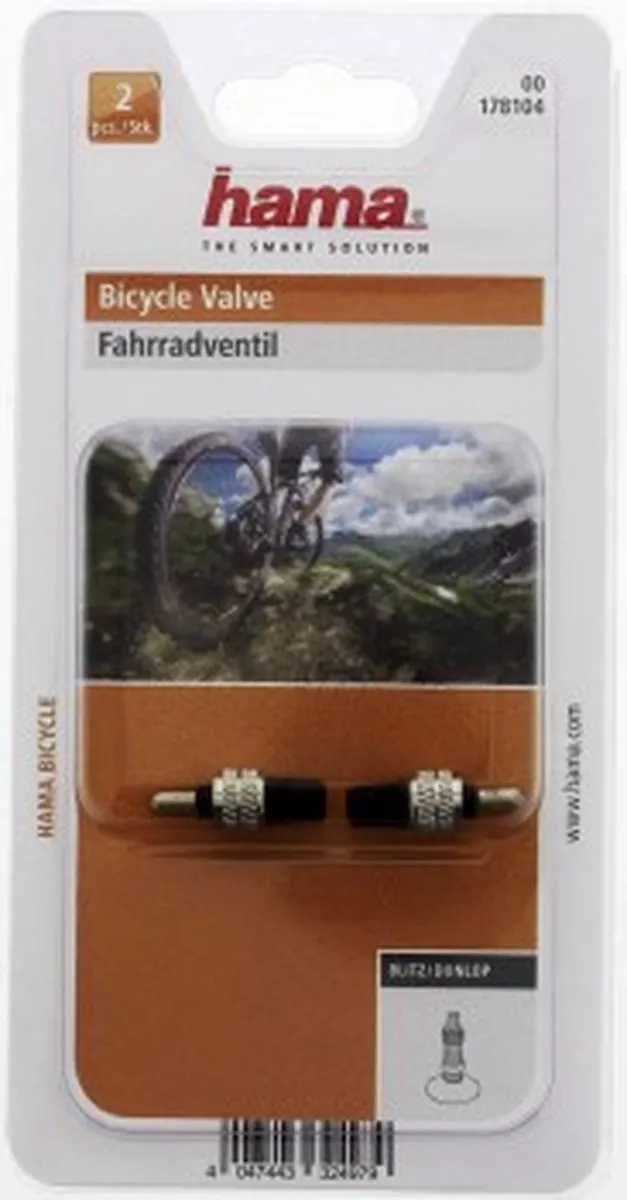 Hama Fietsventiel Hollands/Dunlop - 2 Stuks - afbeelding 2 van 2