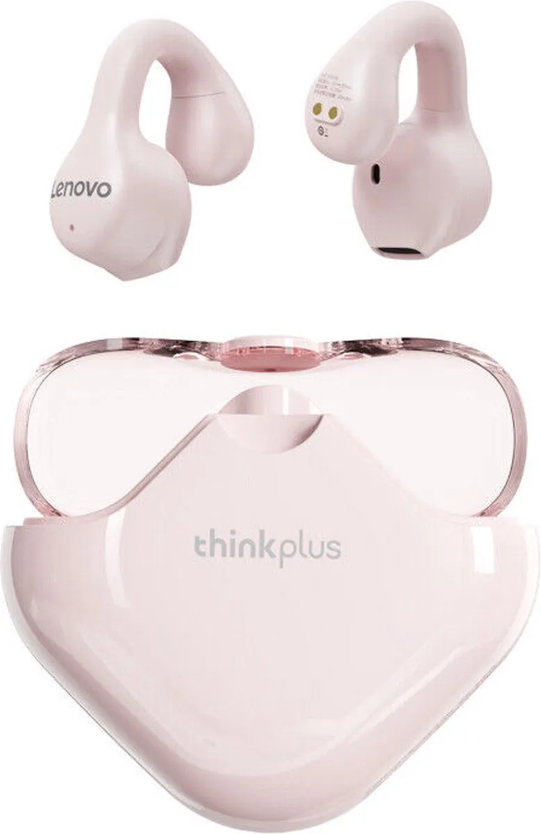 Lenovo Thinkplus XT61 Draadloze Oordopjes - Noise-cancelling Roze