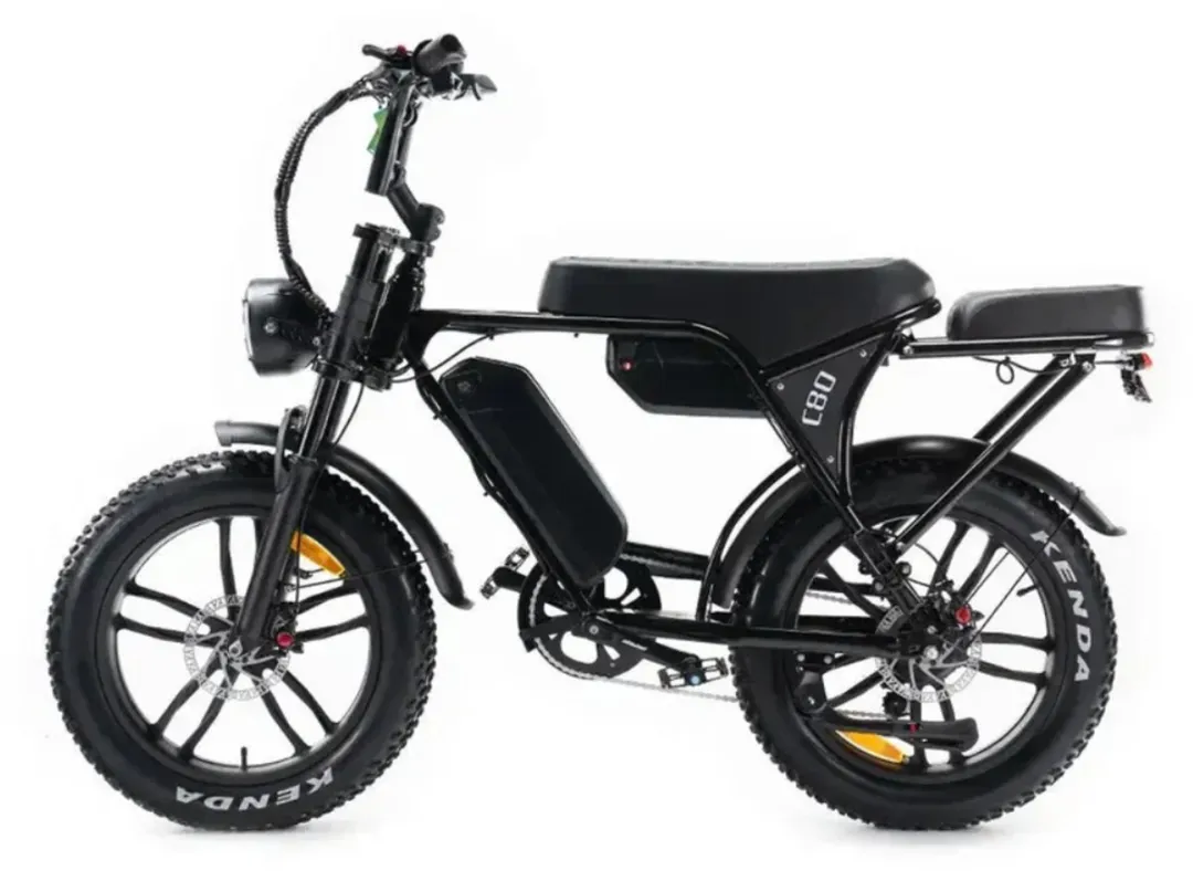 OUXI C80 Max Elektrische Fatbike 250W - 20 Inch - Zwart