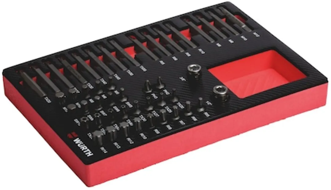 Würth Systeemassortiment 4.4.1 Bits 47-delig