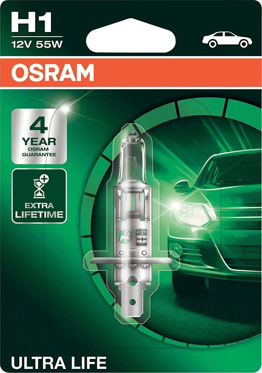 Osram 64150ULT-01B H1 Autolamp 12V 55W 3200K