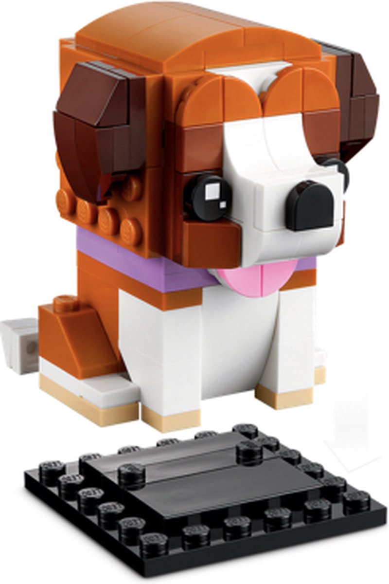 LEGO Brickheadz 40543 - St. Bernard en Puppy