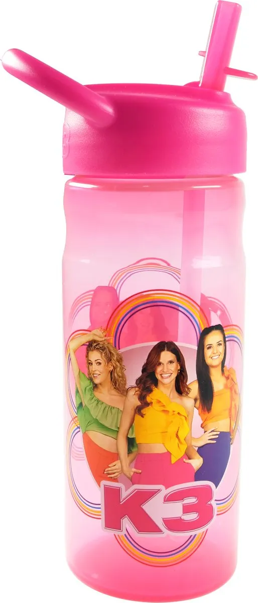 K3 Drinkfles Magenta 0.5L