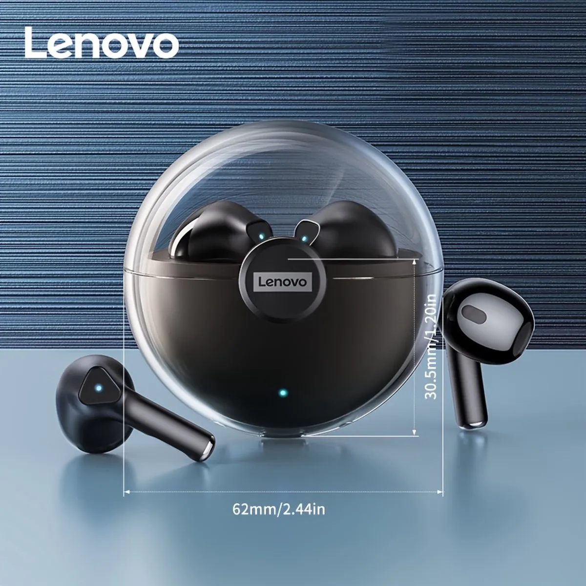 Lenovo Thinkplus LP80 In-Ear Bluetooth Pods - Zwart
