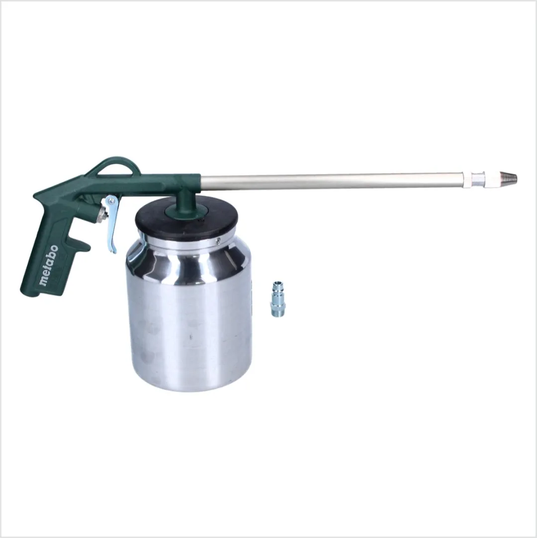 Metabo SPP 1000 Pneumatisch Sproeipistool 6 bar - Groen/Wit/Zilver/Zwart