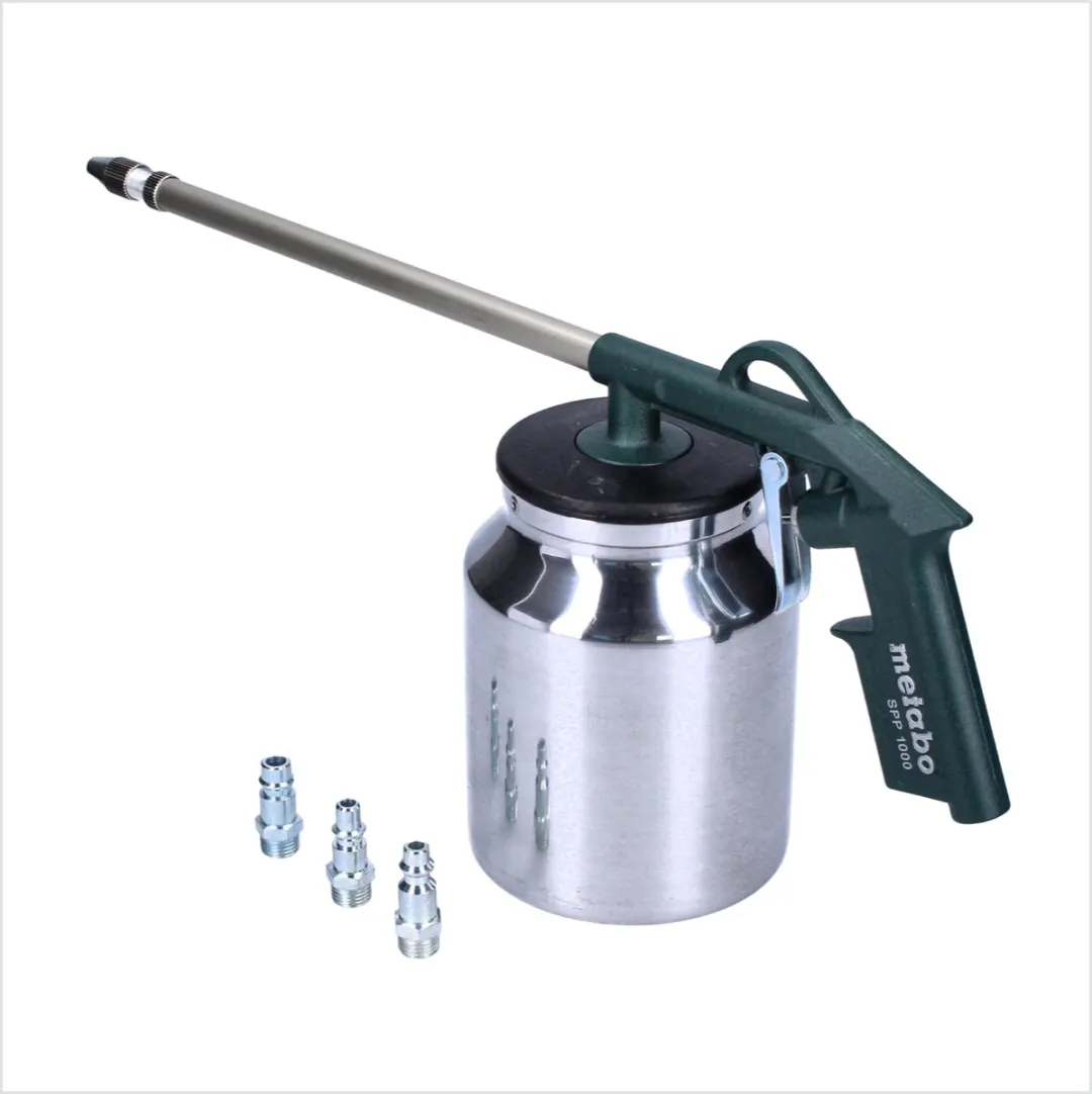 Metabo SPP 1000 Pneumatisch Sproeipistool 6 bar - Groen/Wit/Zilver/Zwart