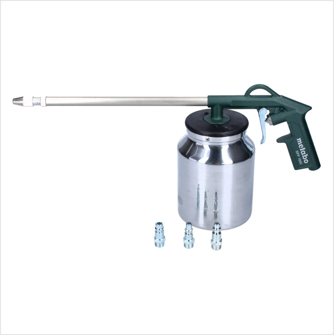 Metabo SPP 1000 Pneumatisch Sproeipistool 6 bar - Groen/Wit/Zilver/Zwart