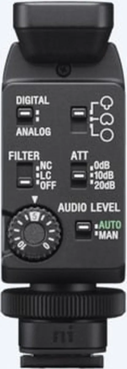 Sony ECM-B1M Shotgun Microfoon - Camera - Zwart