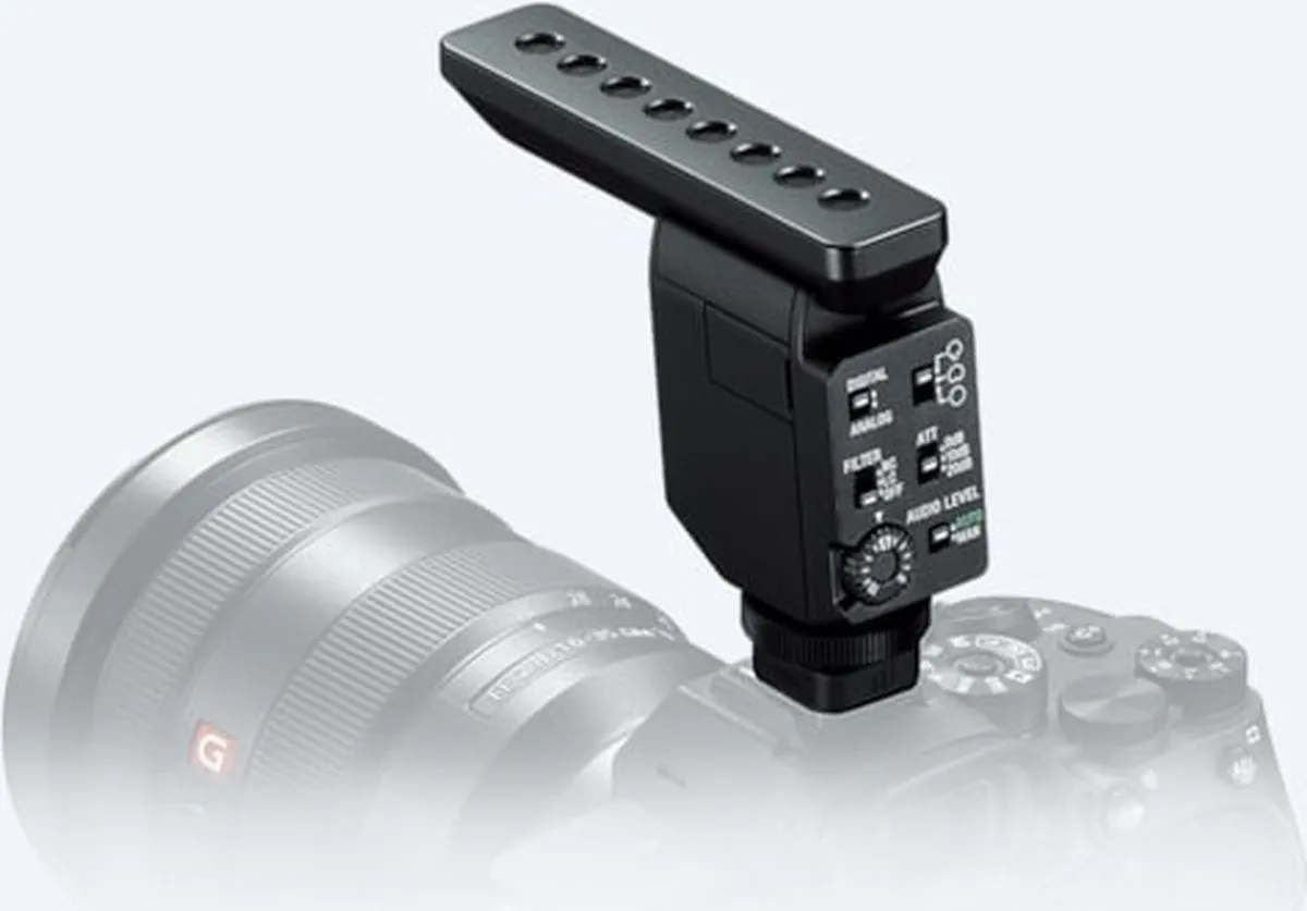 Sony ECM-B1M Shotgun Microfoon - Camera - Zwart