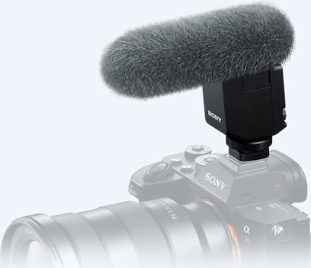 Sony ECM-B1M Shotgun Microfoon - Camera - Zwart