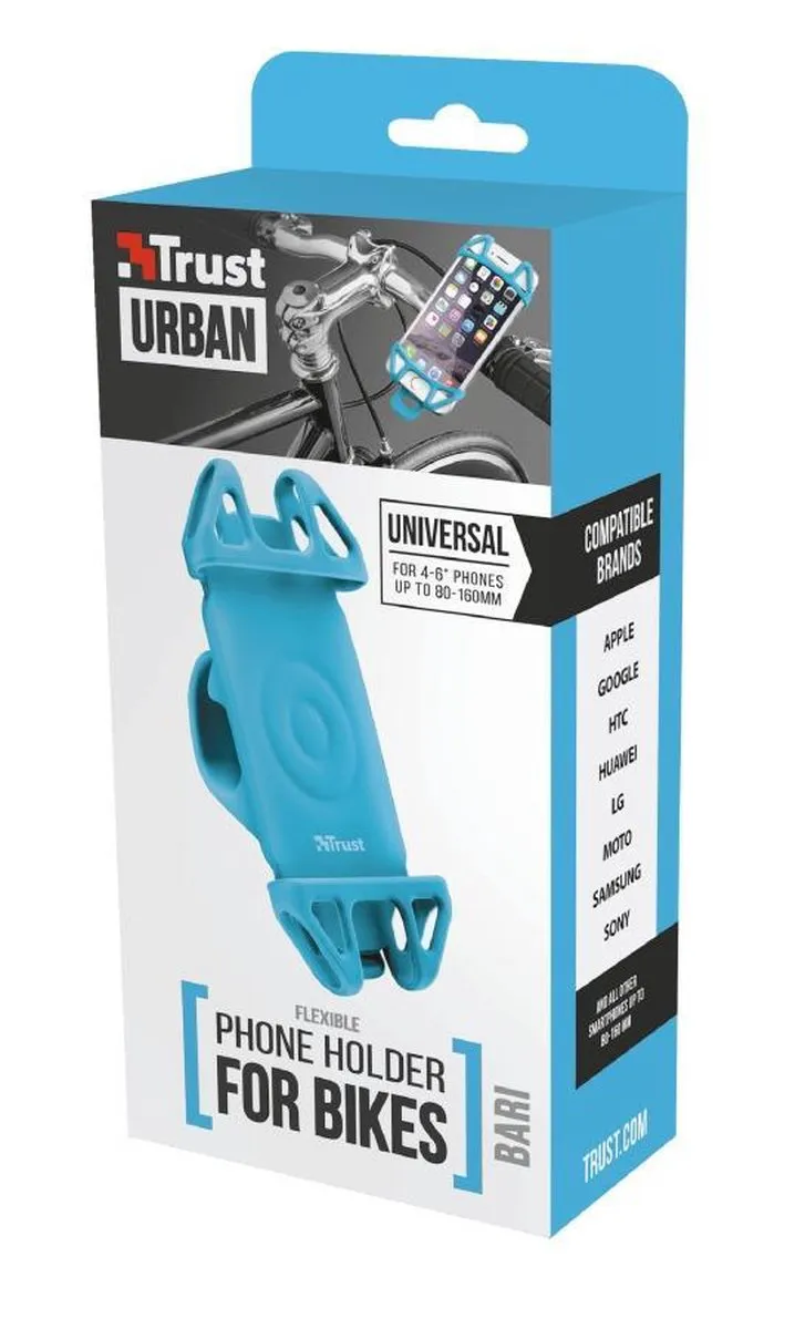 Trust 22493 Fiets Telefoonhouder - Blauw