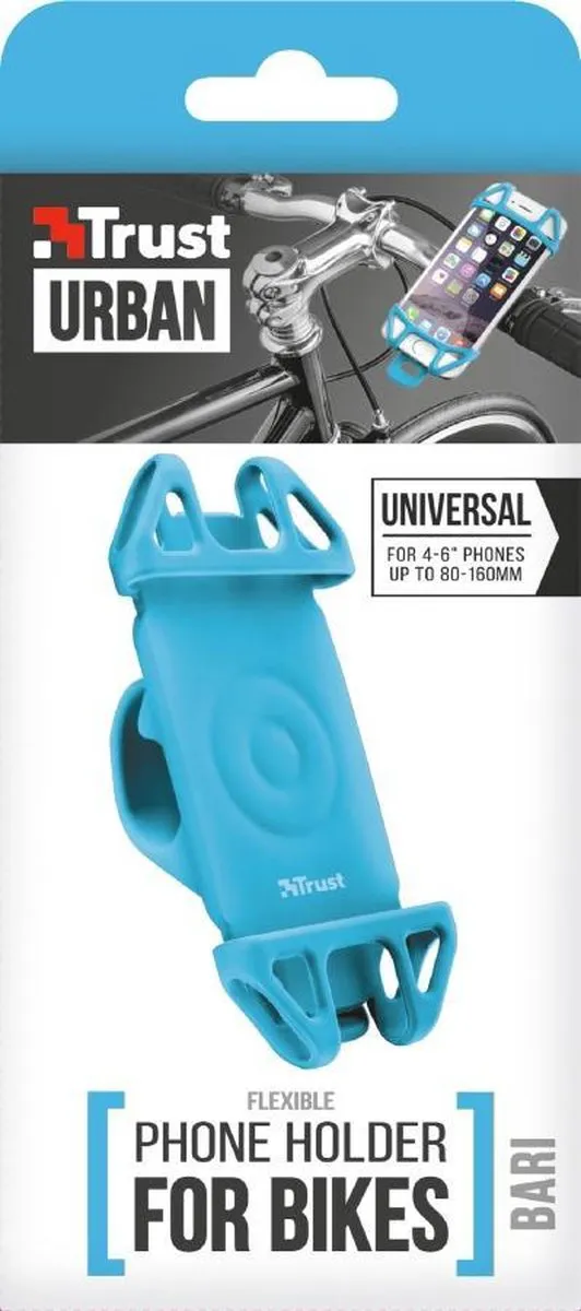 Trust 22493 Fiets Telefoonhouder - Blauw - afbeelding 6 van 6