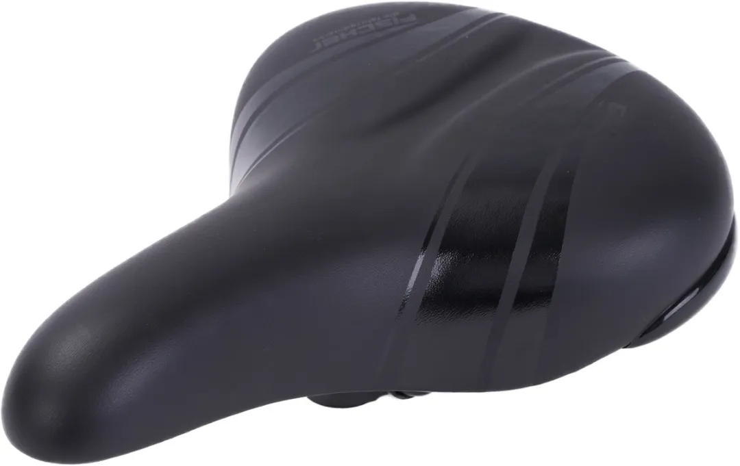 Fischer Trekking Gel Elastomeer Zadel - Zwart