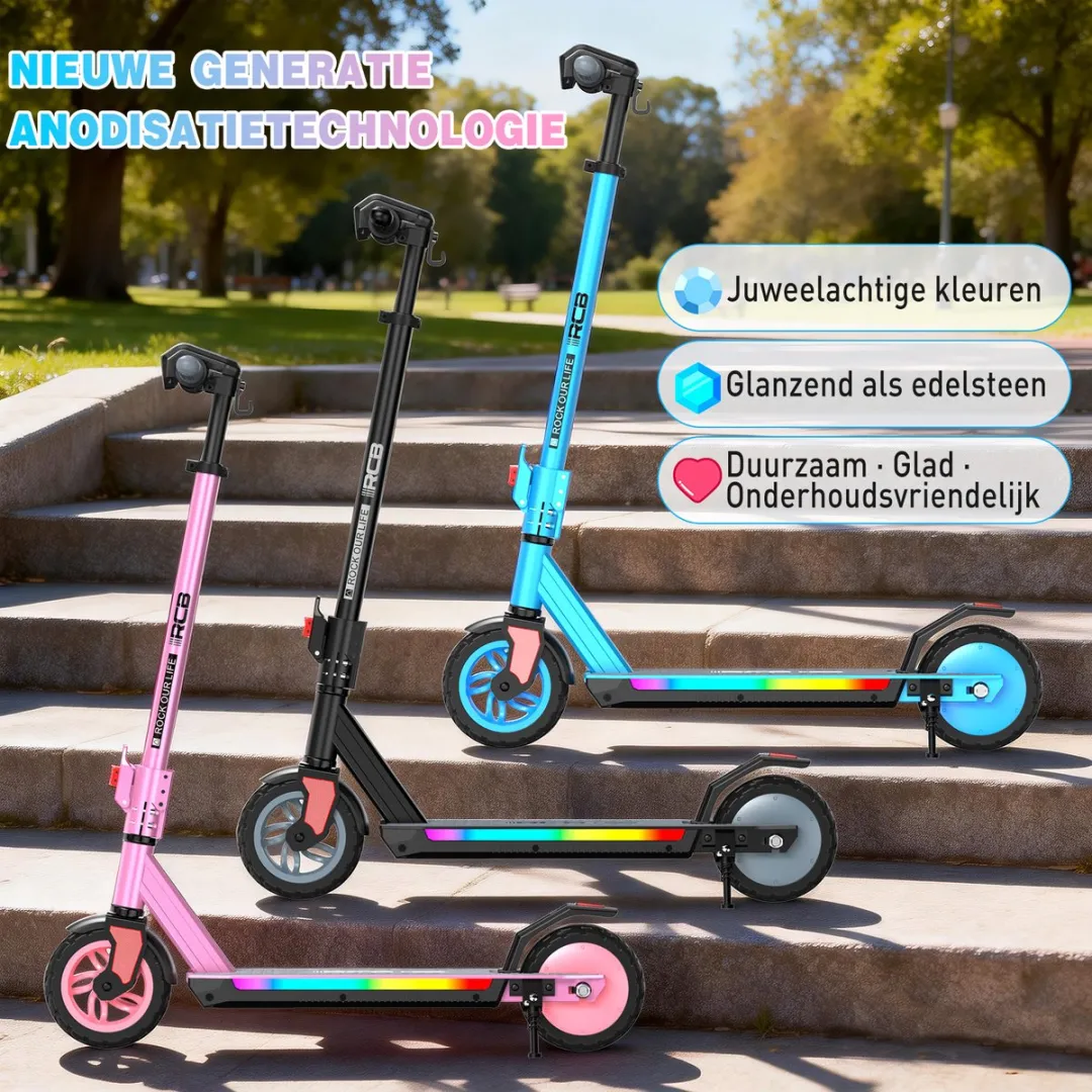 RCB R12Pro Elektrische Kinderstep - 220W - PRO-blauw - afbeelding 6 van 6