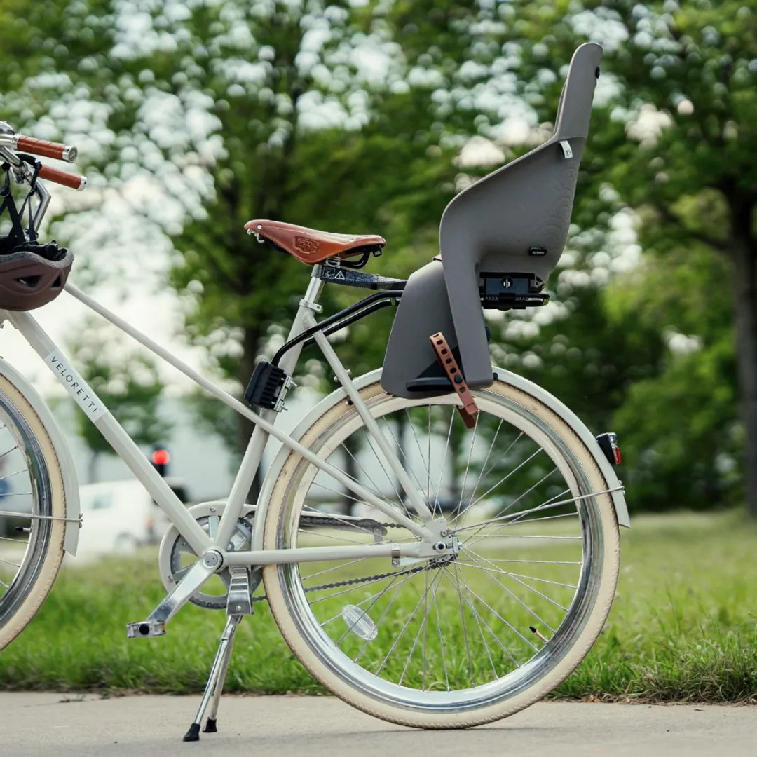 Urban Iki Achterzitje U-Me Easyfix - Suzume Grey/ Kuriiro Brown