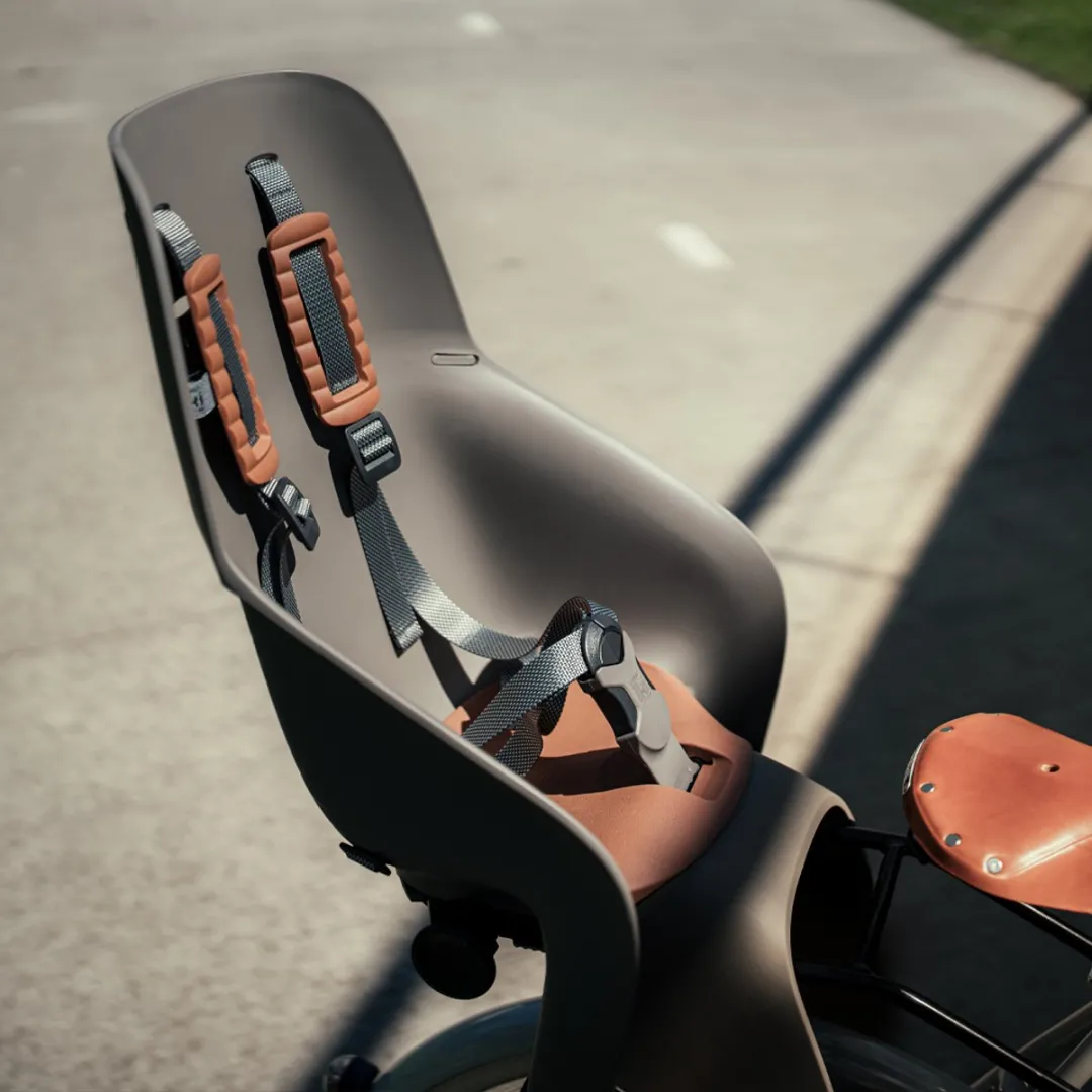 Urban Iki Achterzitje U-Me Easyfix - Suzume Grey/ Kuriiro Brown