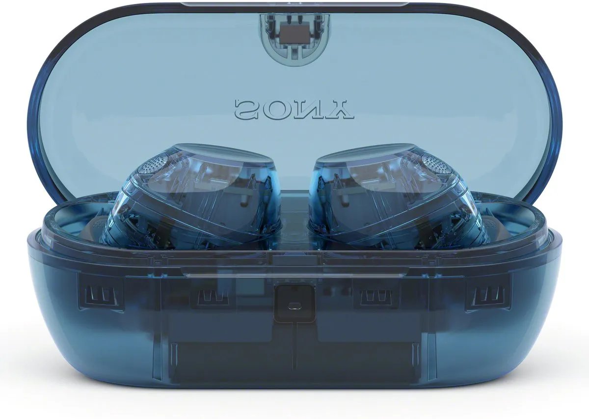 Sony WF-C710N Noise Cancelling Oordopjes - Transparant Blauw