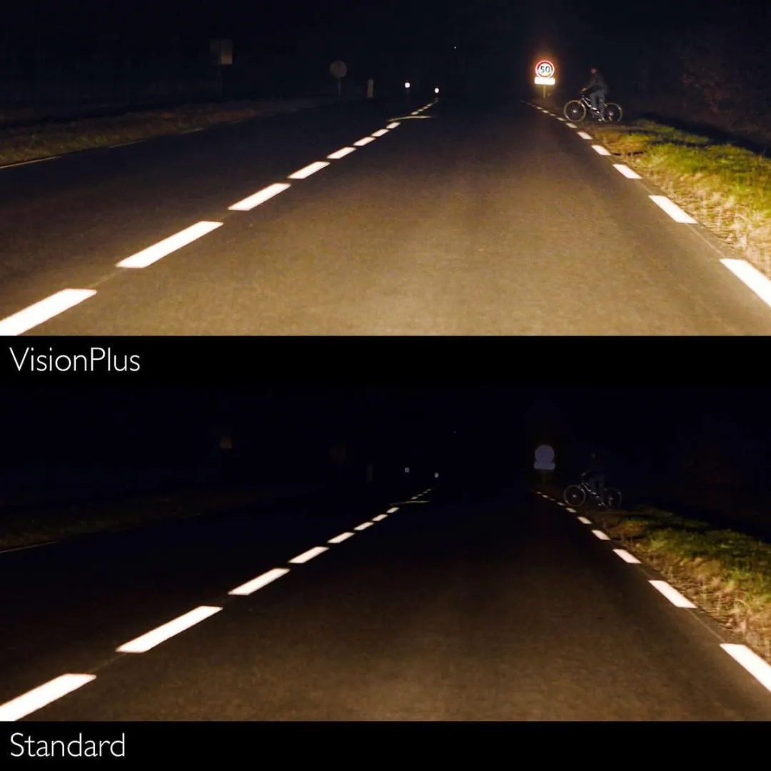 Philips H1 VisionPlus Set 2 Stuks - Wit