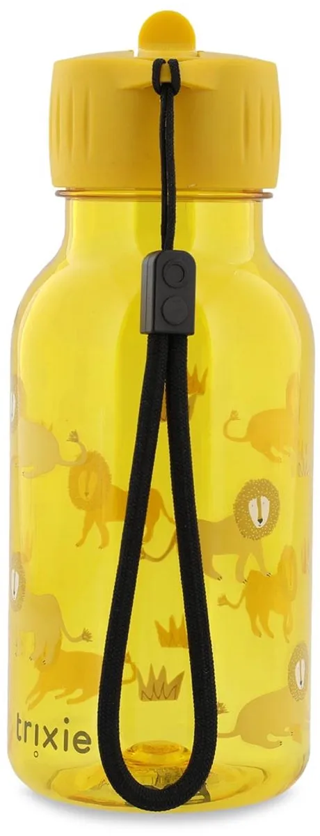 Trixie Drinkfles Lively Lion 350ml - Geel
