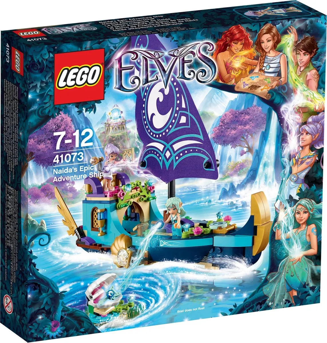 LEGO Elves Naida's Avonturenschip 41073