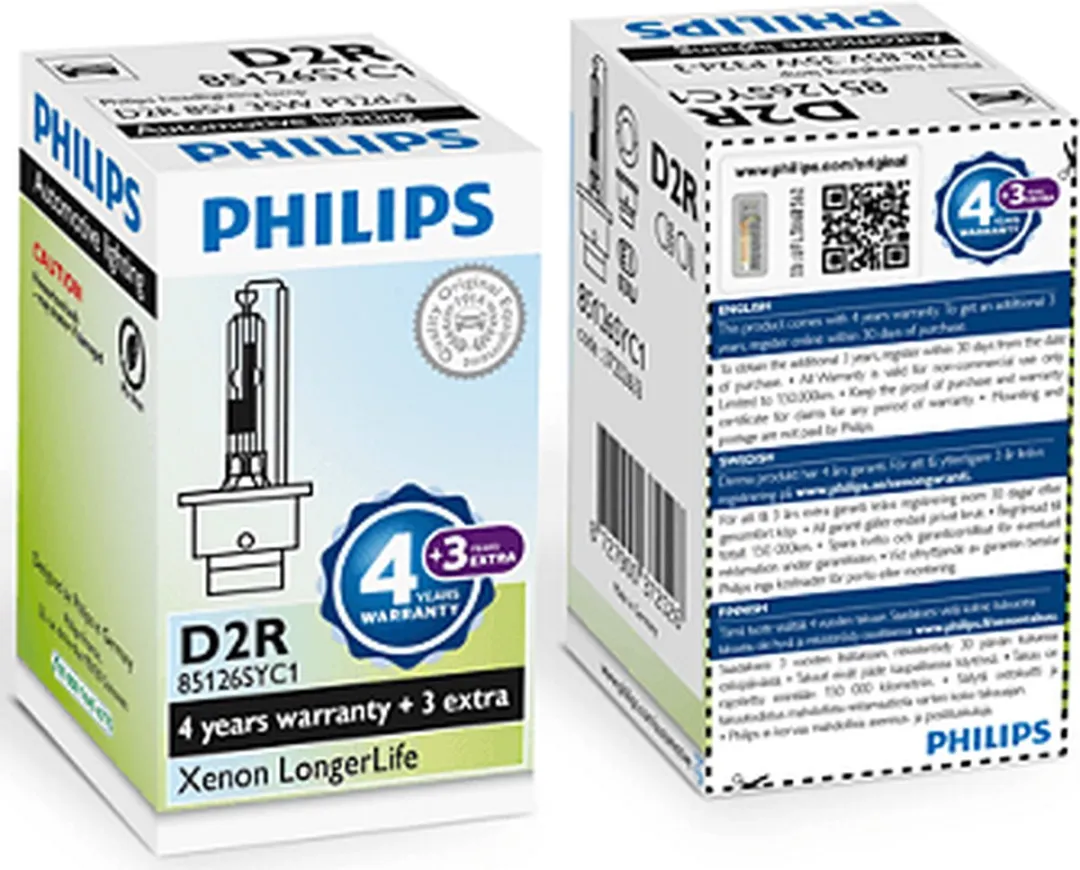 Philips D2R Longerlife Xenon 85126SYC1 - 4300K
