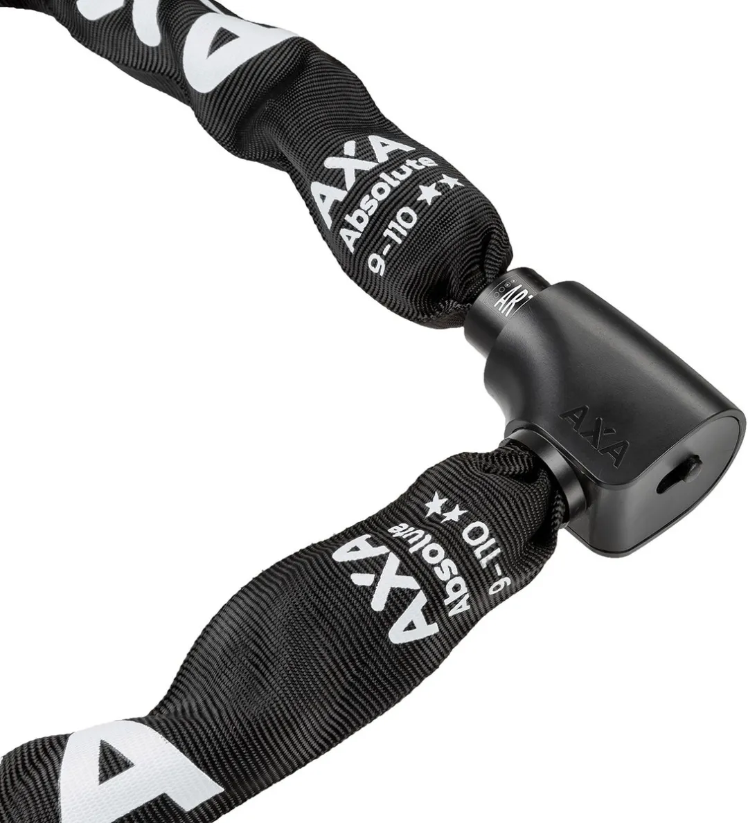 AXA Absolute 9-110 ART 2 Kettingslot 110cm - Zwart