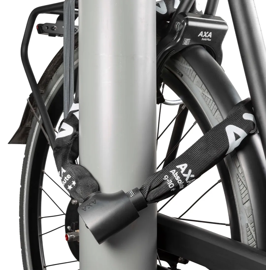 AXA Absolute 9-110 ART 2 Kettingslot 110cm - Zwart