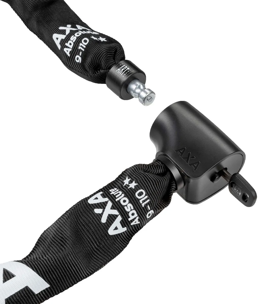 AXA Absolute 9-110 ART 2 Kettingslot 110cm - Zwart
