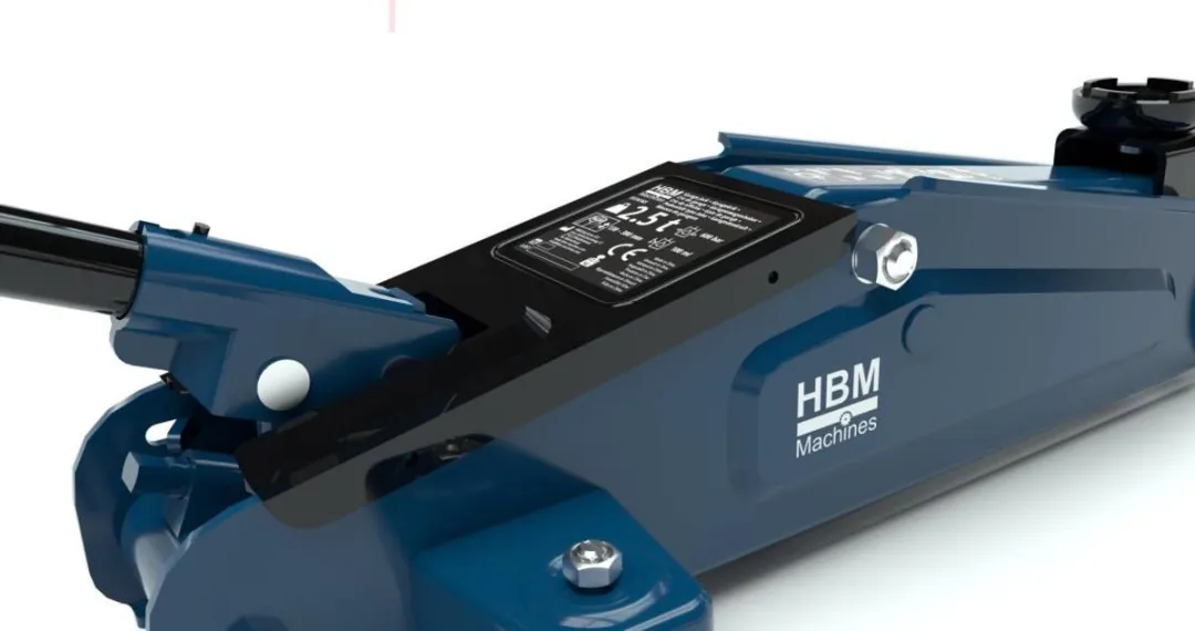 HBM Garagekrik 2,5 ton - 13-38cm - Blauw