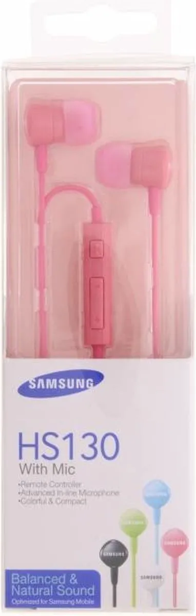 Samsung HS1303 In-Ear Headset - Roze