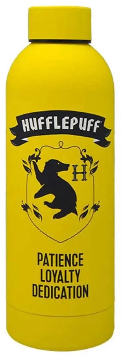 Harry Potter Hufflepuff Roestvrijstalen Fles - 700ml - Multicolor - afbeelding 2 van 2