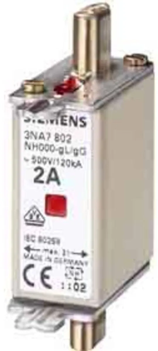 Siemens 3NA7822 Zekering 63A 500V - 3 Stuks