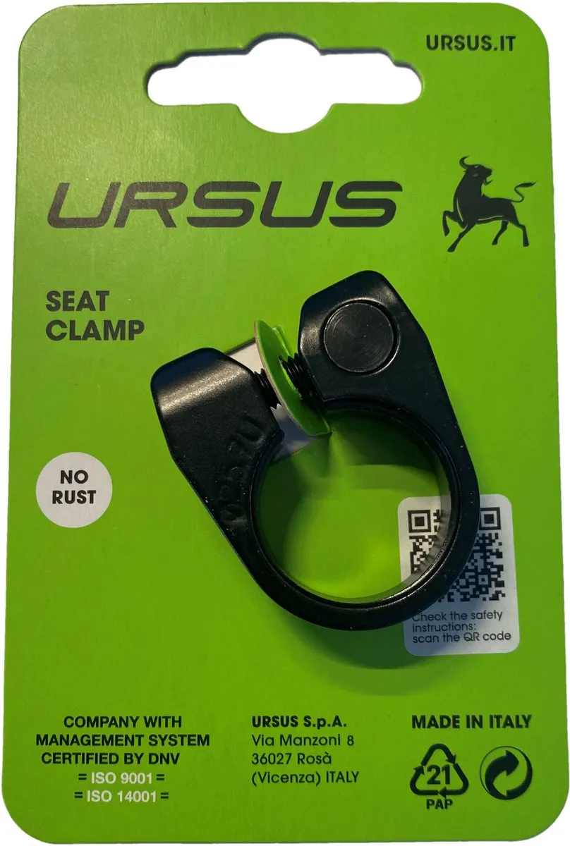Ursus Zadelpenklem 25.7mm Aluminium