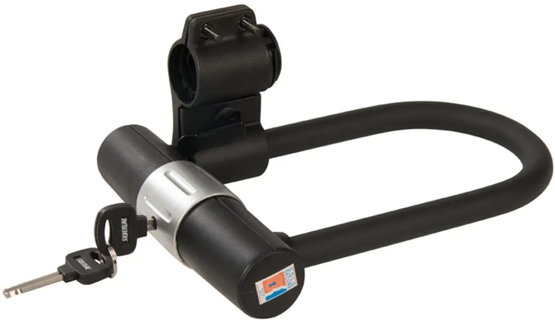 Silverline Fiets Beugelslot Hoge Beveiliging 180x245mm - Zwart - afbeelding 6 van 6